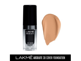 Lakme Absolute 3D Cover Foundation  (Cool Cinnamon, 15 ml)